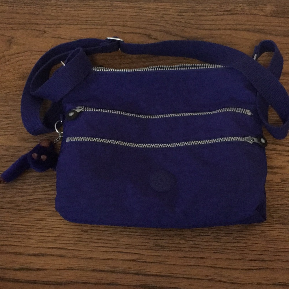 Dark blue Kipling purse